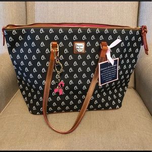 Rare Dooney and Bourke Orioles breast cancer purse